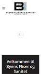 Mobile Screenshot of byensfliserogsanitet.dk